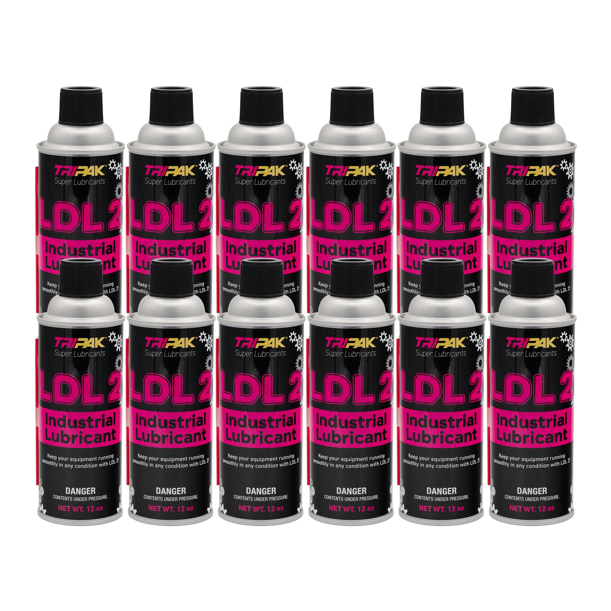 LDL 2 Industrial Lubricant - Case of 12 – TRIPAK